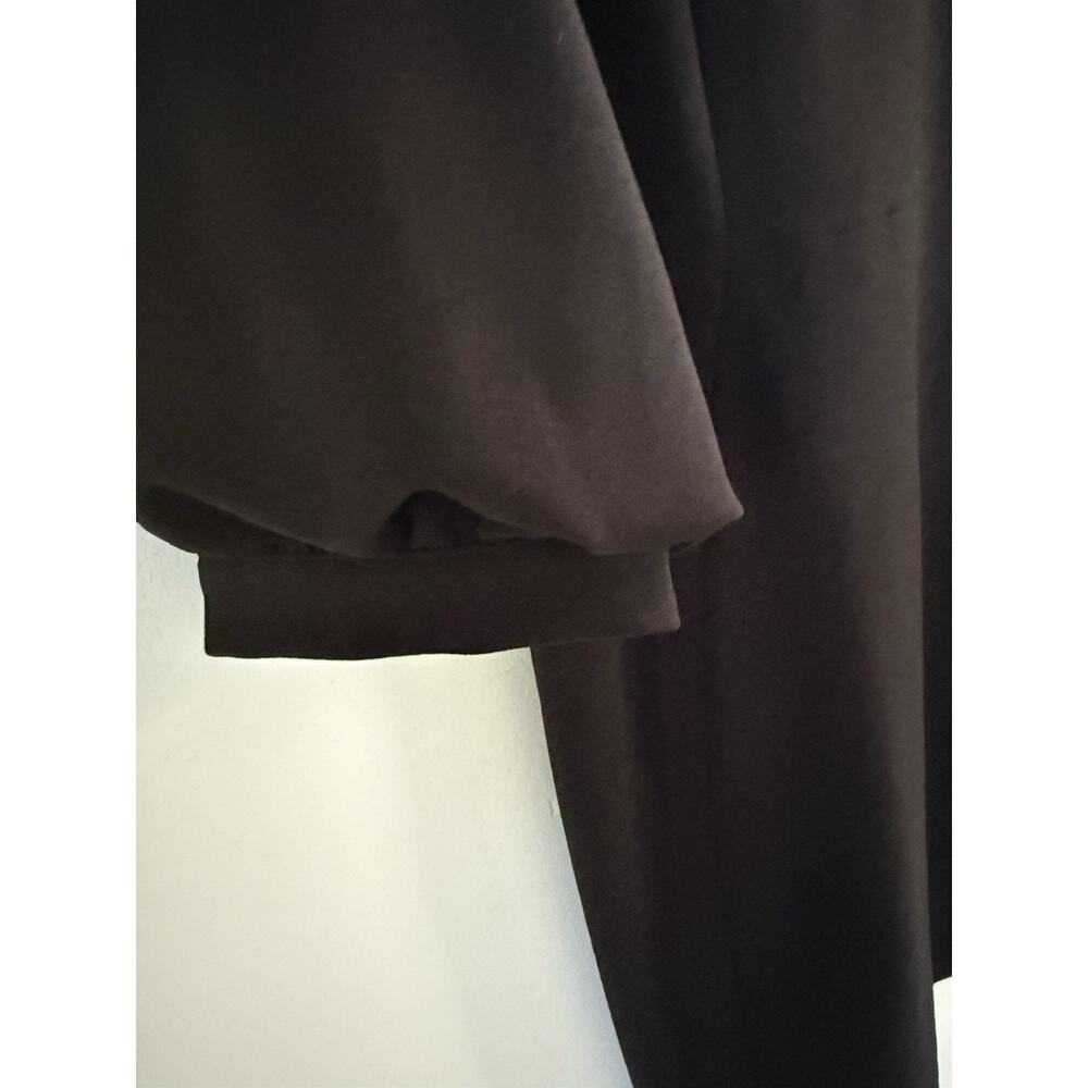 Dkny Balloon Sleeve Sheath Dress Black Size 10 Cocktail Knee Length Career - Picture 5 of 12